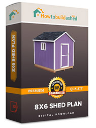 8x6 shed plan