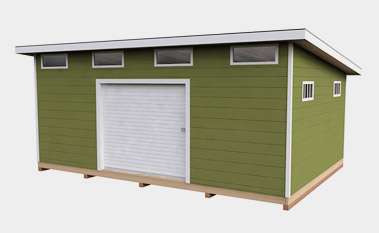30 Free Storage Shed Plans With Gable, Lean-to and Hip 