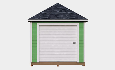 free 10x12 hip shed plan
