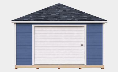 free 16x24 hip shed plan